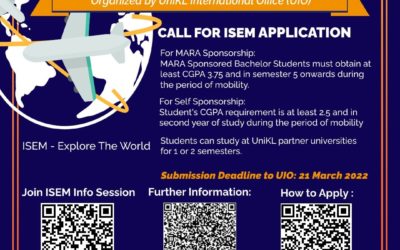 ISEM’s application now open for mobility programmes at partner universities abroad